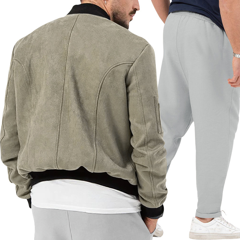ジャケット メンズ セットアップ 40代 50代 トジャケット 長袖 部屋着 運動着 スポーツウェア ゆったり春秋冬 マウンテン 
