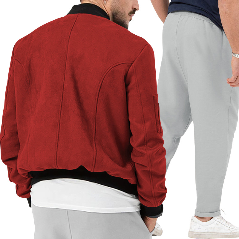 ジャケット メンズ セットアップ 40代 50代 トジャケット 長袖 部屋着 運動着 スポーツウェア ゆったり春秋冬 マウンテン 