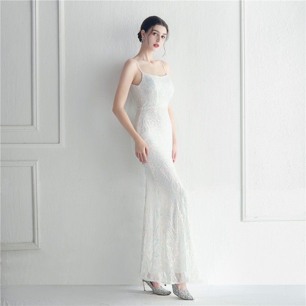 カラードレス マーメイドドレス パーティードレス キャミソール バックシャン イブニングドレス スパンファスナー 二次会 結婚式 ウェディングドレス 