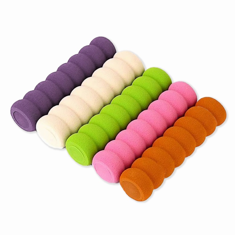 ドアノブ クッション カバー 4個 グリップ ドアハンドル 安全対策 ケガ防止 ダイニング 扉トイレ 柔らかい 滑り止め 静電気防止 洗面台 お風呂 傷防止 玄関 