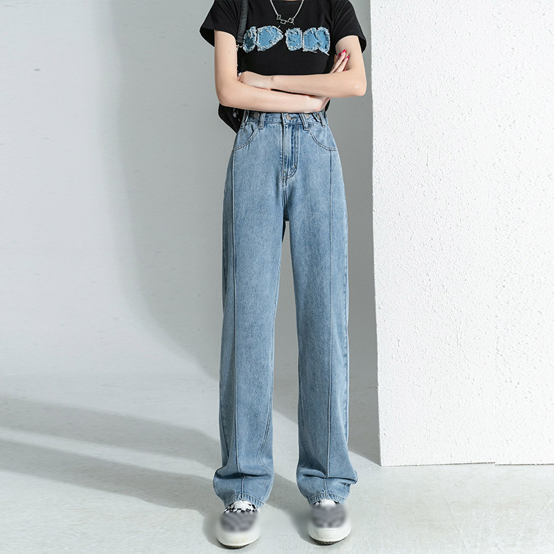 デニム レディース パンツ デニムパンツ ジーンズ ひんやり 涼しい ゴム 夏 ワイドパンツ 薄手 体型カバー ボ春 ハイウエスト 速乾 
