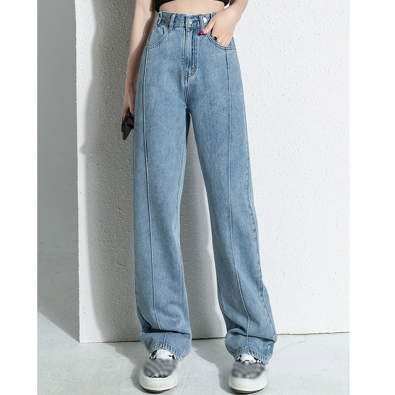 デニム レディース パンツ デニムパンツ ジーンズ ひんやり 涼しい ゴム 夏 ワイドパンツ 薄手 体型カバー ボ春 ハイウエスト 速乾 