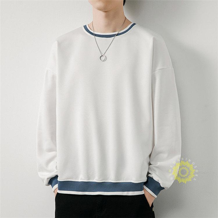 トレーナー メンズ 長袖 スウェットシャツ 無地 プルオーバー カジュアル クルーネック トップス 秋服 ゆったり おしゃれ 