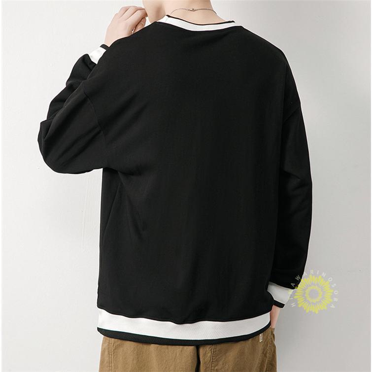 トレーナー メンズ 長袖 スウェットシャツ 無地 プルオーバー カジュアル クルーネック トップス 秋服 ゆったり おしゃれ 
