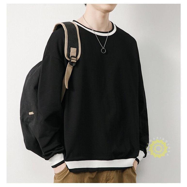 トレーナー メンズ 長袖 スウェットシャツ 無地 プルオーバー カジュアル クルーネック トップス 秋服 ゆったり おしゃれ 
