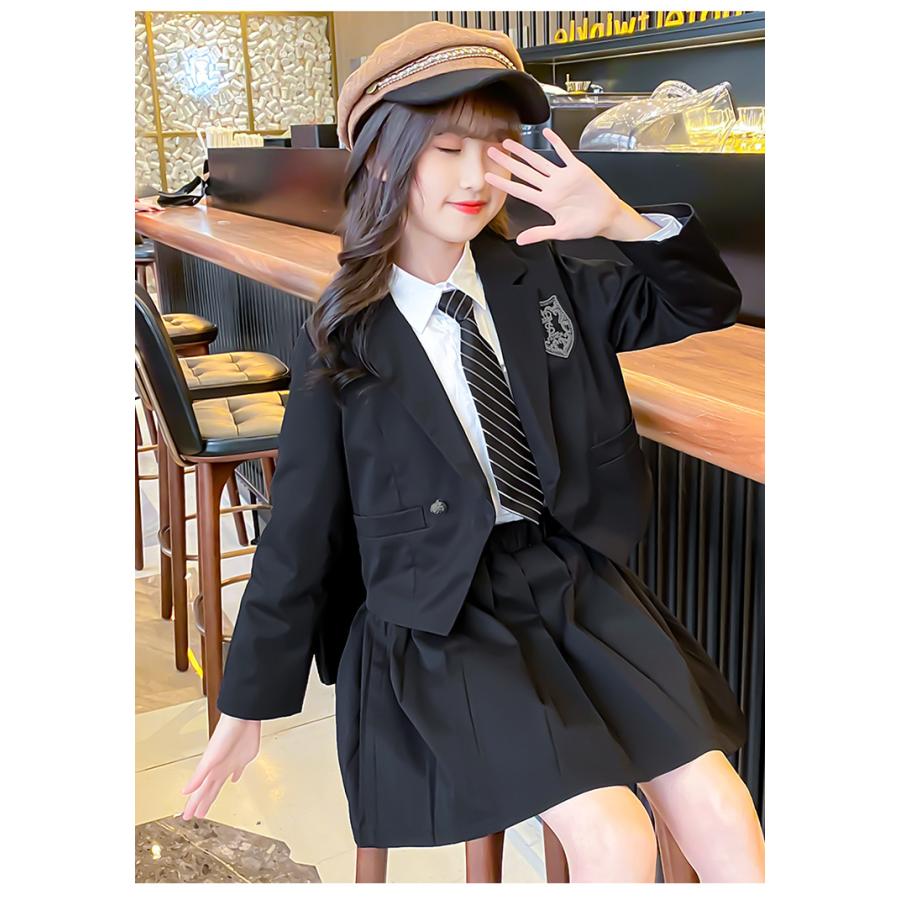 卒業式 卒服 スーツ 女の子 制服 高校生 子供服 子供スーツ洋服 発表会 JK フォーマルスーツ 中学生 レディース ピアノ発表会 入学式 