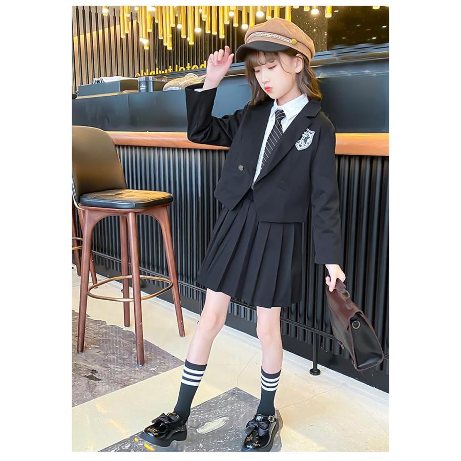 卒業式 卒服 スーツ 女の子 制服 高校生 子供服 子供スーツ洋服 発表会 JK フォーマルスーツ 中学生 レディース ピアノ発表会 入学式 