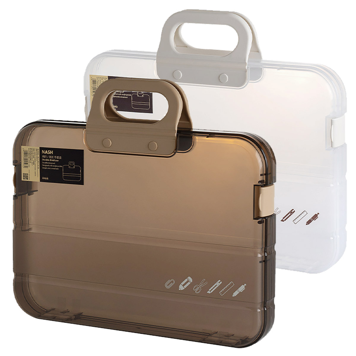 クリアファイルバッグ ファイルバッグ 書類入れ バッグ A4 クリア 書類 収納ケース 