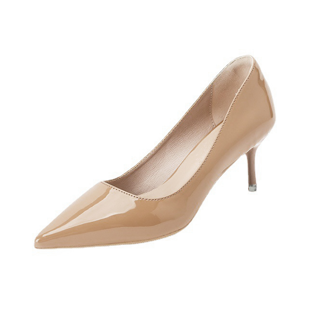 パンプス ポインテッドトゥ ハイヒール  