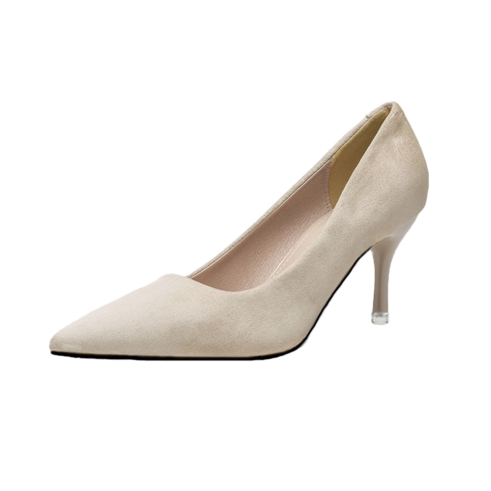 パンプス ポインテッドトゥ ハイヒール  