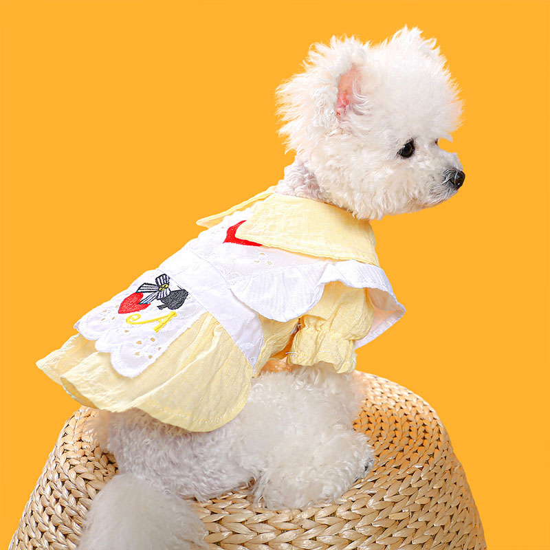 ペットウェア ペット用品 犬 猫 犬の服 洋服 ドレス かわいい おしゃれ 寝間着 春秋 小型犬 お出かけ お散歩 部屋着 オールインワン 安い スカート パンツ 