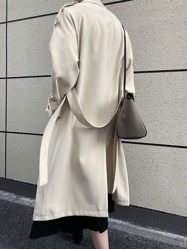 トレンチコート レディース 秋コート 小柄 着やせ 大きいサイズ 秋服 春 秋物 トレンチ ネイビー ベージュ アウター 秋 コート 