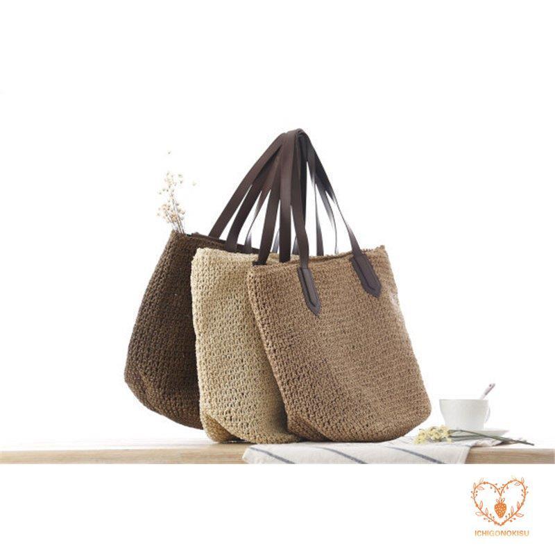 かごバッグ ハンドバッグ 編みバック トートバッグ 夏 草編み レディースバック 美ゆる かご 大容量 春 カバン ショルダーバッグ 無地 バッグ かばん コーデ 