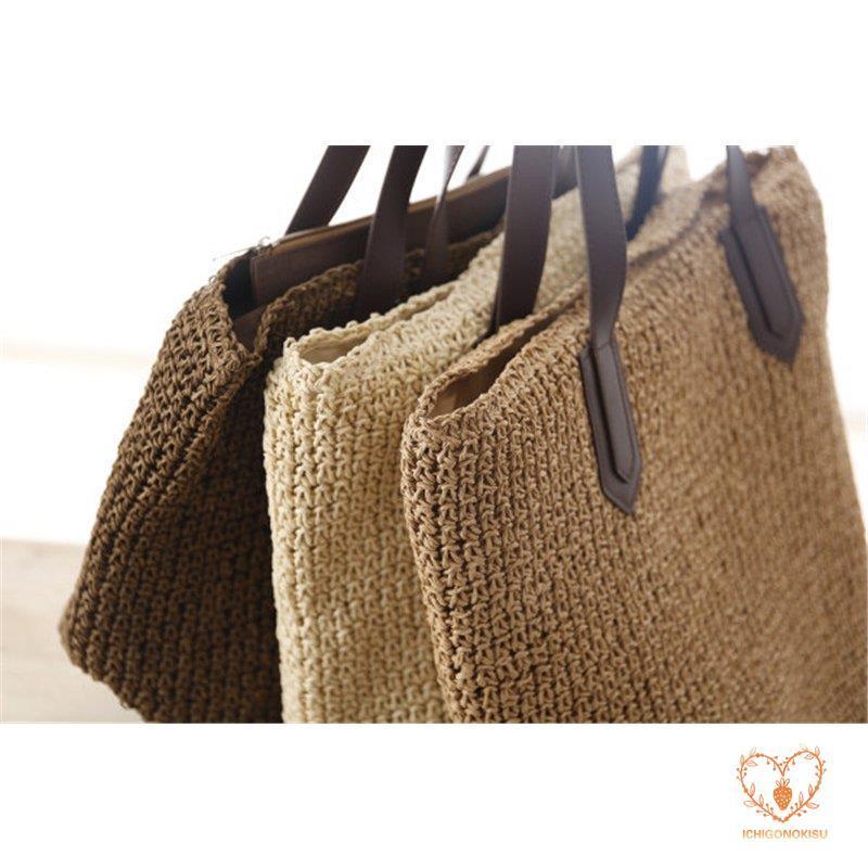 かごバッグ ハンドバッグ 編みバック トートバッグ 夏 草編み レディースバック 美ゆる かご 大容量 春 カバン ショルダーバッグ 無地 バッグ かばん コーデ 