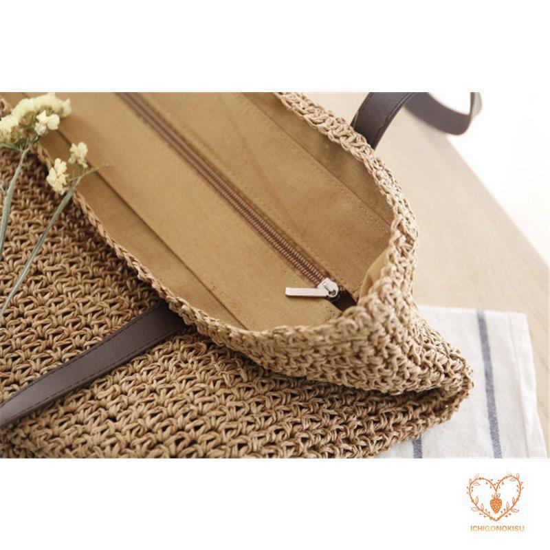 かごバッグ ハンドバッグ 編みバック トートバッグ 夏 草編み レディースバック 美ゆる かご 大容量 春 カバン ショルダーバッグ 無地 バッグ かばん コーデ 