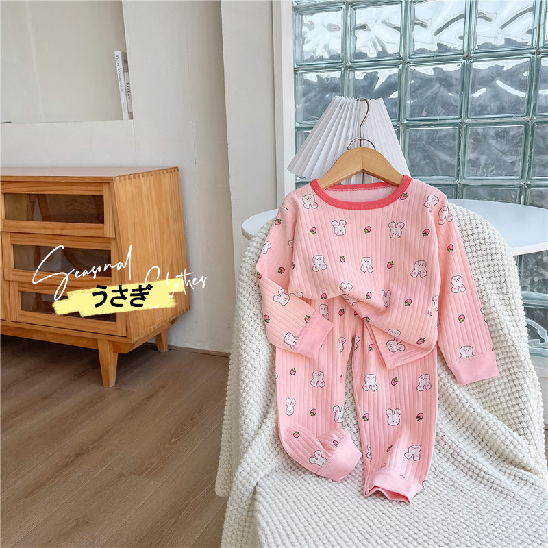 パジャマ ベビー キッズ 長袖 子供 こども 幼児 おしゃれ 綿 部屋着 秋 冬 コットン かわいい 子供服 男の子 上下セット 長ズボン 寝巻き 女の子 ルームウエア 