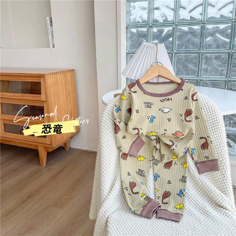 パジャマ ベビー キッズ 長袖 子供 こども 幼児 おしゃれ 綿 部屋着 秋 冬 コットン かわいい 子供服 男の子 上下セット 長ズボン 寝巻き 女の子 ルームウエア 