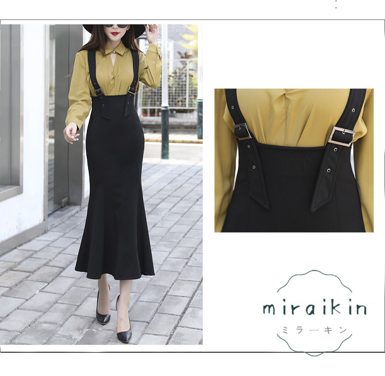 ジャンパースカート サロペット ジャンスカ キャミワンピース レディース ワンピース 重ね着 マーメイドスカート オールインワン 30代 可愛い 送料無料 20代 