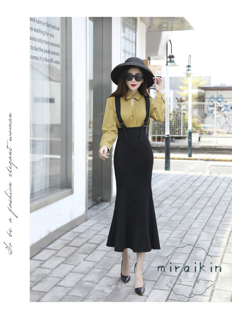 ジャンパースカート サロペット ジャンスカ キャミワンピース レディース ワンピース 重ね着 マーメイドスカート オールインワン 30代 可愛い 送料無料 20代 