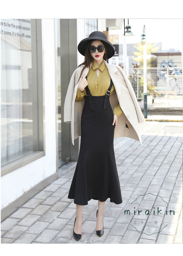 ジャンパースカート サロペット ジャンスカ キャミワンピース レディース ワンピース 重ね着 マーメイドスカート オールインワン 30代 可愛い 送料無料 20代 