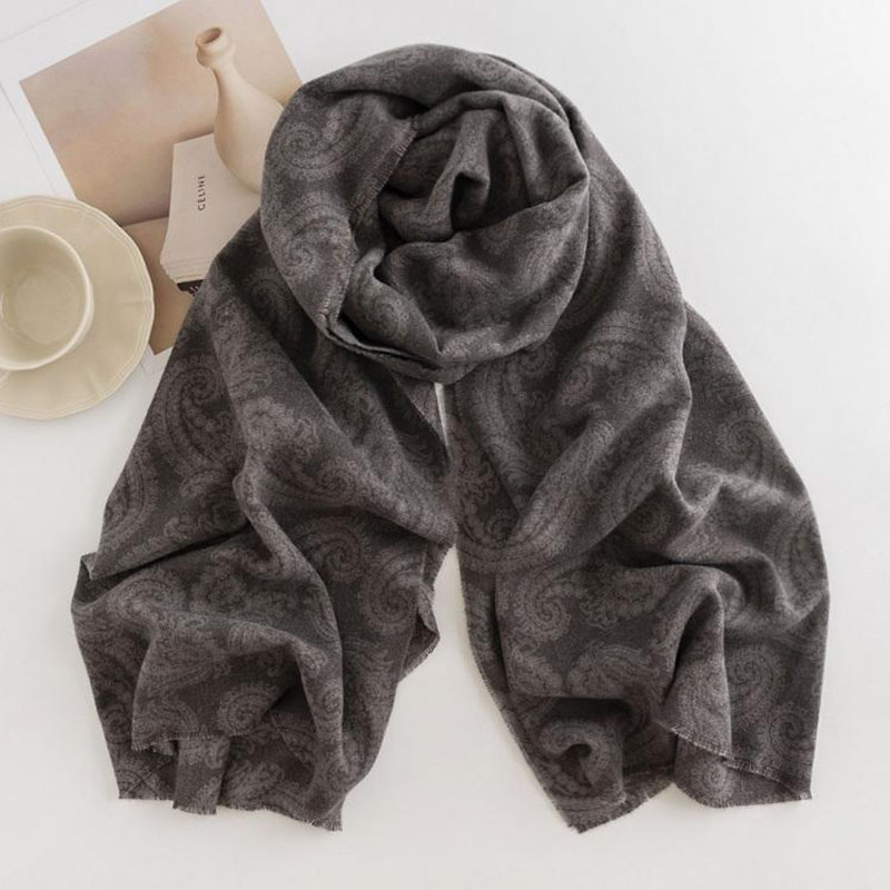 ストール レディース ペイズリー柄 大判 カシミヤ タッチ 肩 着物 ショール おしゃれ 防寒 ひざ掛け かわいい 羽織 プレゼント ギフト おしゃれ 秋冬 