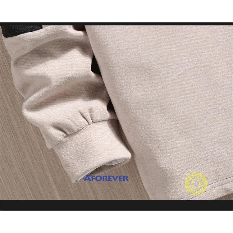 長袖Tシャツ メンズ Tシャツ プルオーバー モックネック おしゃれ 切り替え 冬服 トップス 秋服 韓国風 