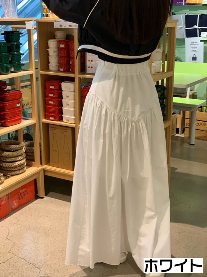 ロングスカート レディース マキシ丈 ロング丈 スカート ハイウエスト 秋 冬 チェック柄 ウエストゴム 無地 ボ体型カバー 