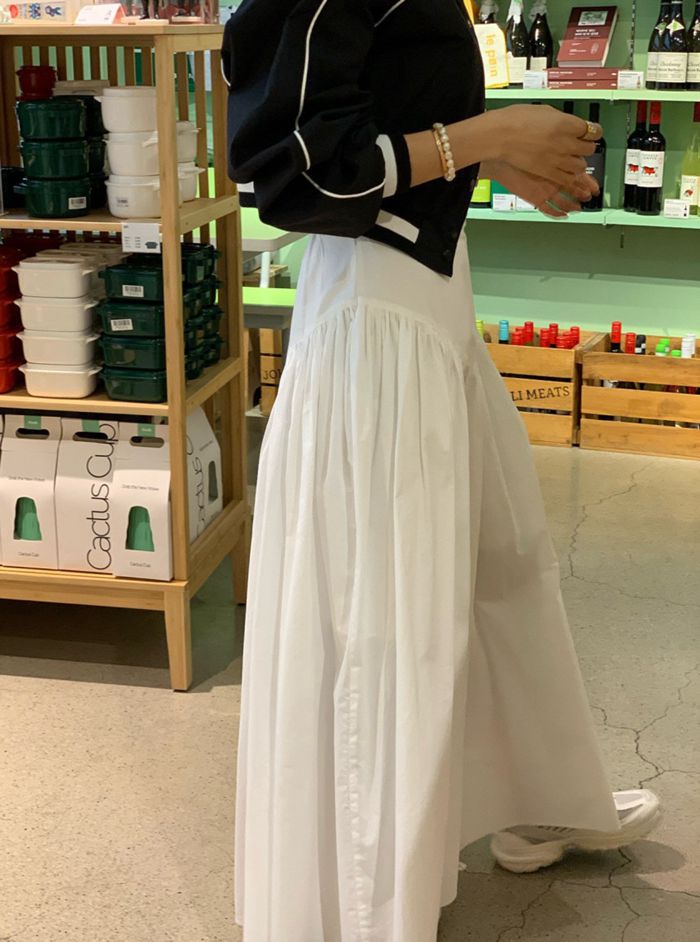 ロングスカート レディース マキシ丈 ロング丈 スカート ハイウエスト 秋 冬 チェック柄 ウエストゴム 無地 ボ体型カバー 