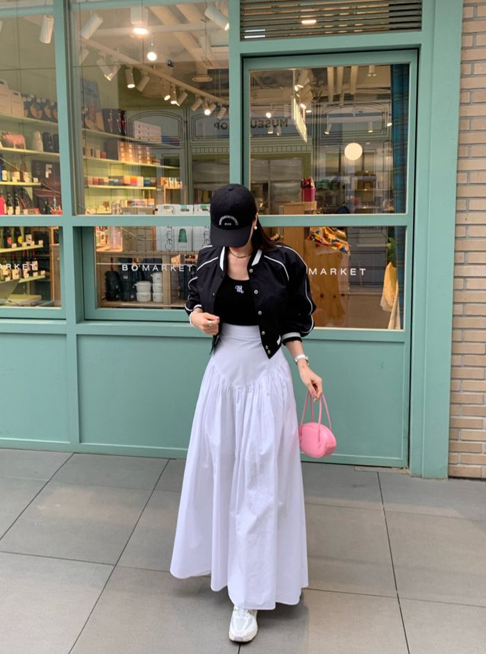 ロングスカート レディース マキシ丈 ロング丈 スカート ハイウエスト 秋 冬 チェック柄 ウエストゴム 無地 ボ体型カバー 