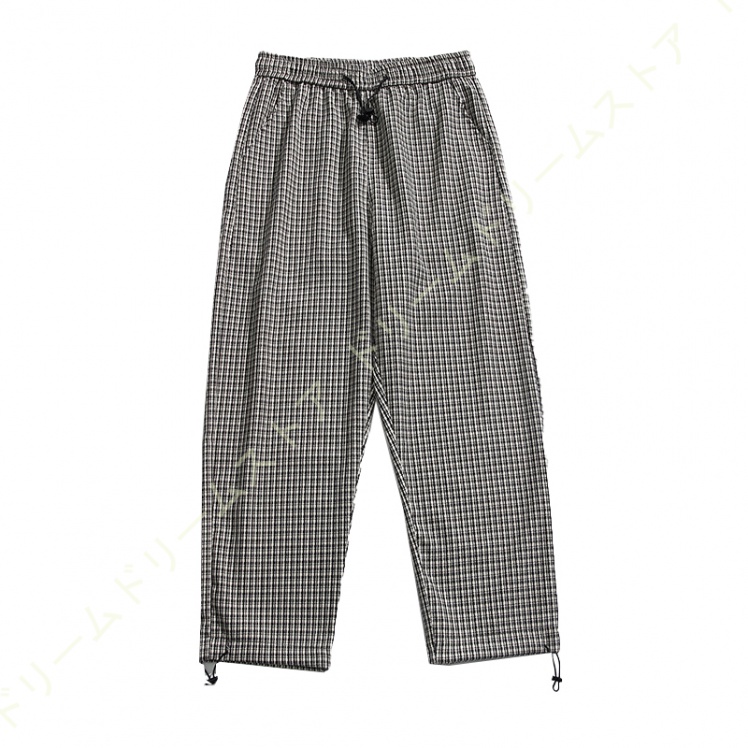 メンズ 大きいサイズ ズボン ワイドパンツ バギーパンツ メンズ ダンス ワイドパンツ ユニセックス チェック柄 テーパードパンツ カーゴパンツ レディース 