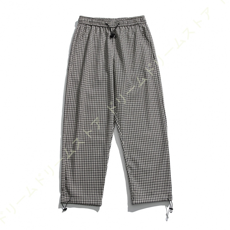 メンズ 大きいサイズ ズボン ワイドパンツ バギーパンツ メンズ ダンス ワイドパンツ ユニセックス チェック柄 テーパードパンツ カーゴパンツ レディース 