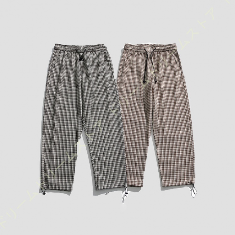 メンズ 大きいサイズ ズボン ワイドパンツ バギーパンツ メンズ ダンス ワイドパンツ ユニセックス チェック柄 テーパードパンツ カーゴパンツ レディース 