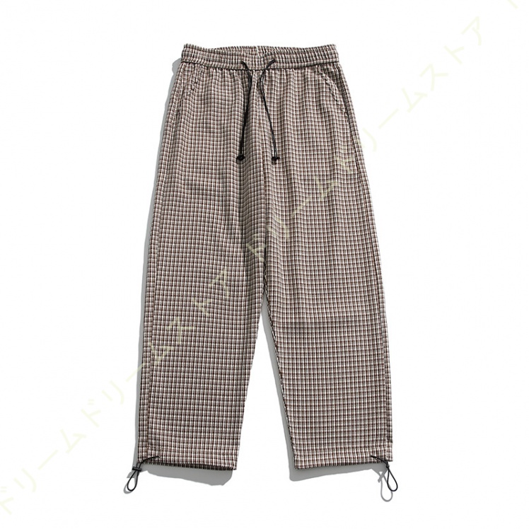 メンズ 大きいサイズ ズボン ワイドパンツ バギーパンツ メンズ ダンス ワイドパンツ ユニセックス チェック柄 テーパードパンツ カーゴパンツ レディース 