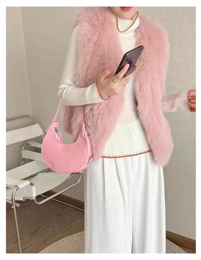 ファーベスト 5カラー展開 レディース ショート ソフトな毛並み◎高見え◎ ジレ ふわふわ ベスト 前開き フェイクファー 秋 羽織り トップス 