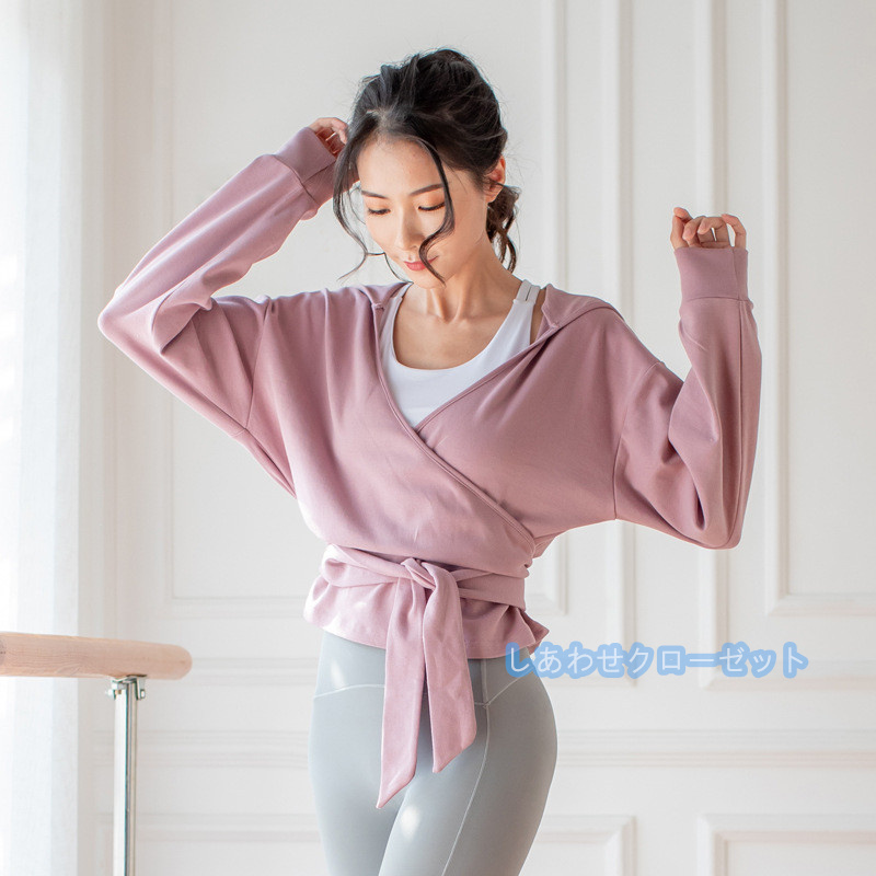 ヨガウェア レディース トップス 長袖 Tシャツ ホットヨガ 速乾 ランニングウェア おしゃれ フィットネス 吸汗 スポーツウェア かわいい 