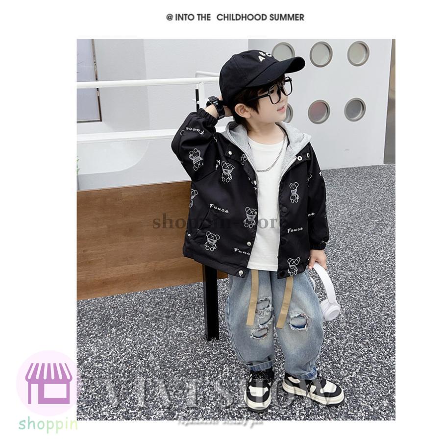 キッズ アウター 長袖 トップス ジップフードつき カジュアル 着やすい 動きやすい おしゃれ ジッパー シンプル あわせやすい ゆったり 