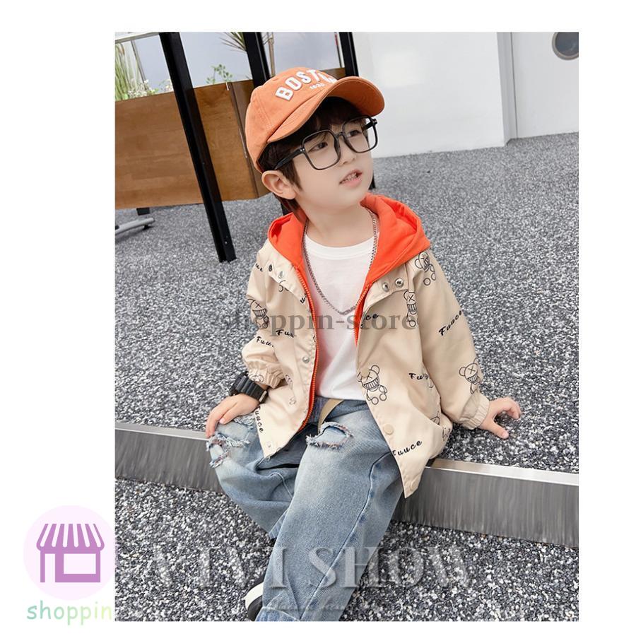 キッズ アウター 長袖 トップス ジップフードつき カジュアル 着やすい 動きやすい おしゃれ ジッパー シンプル あわせやすい ゆったり 