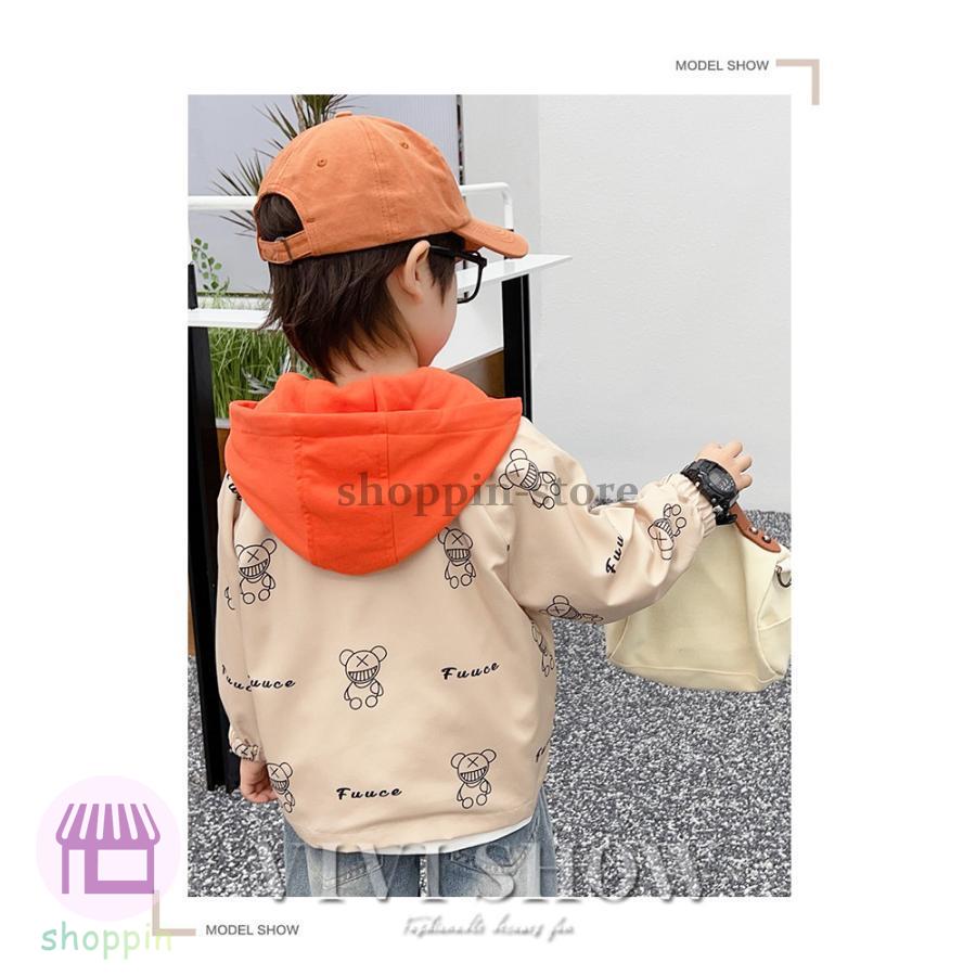 キッズ アウター 長袖 トップス ジップフードつき カジュアル 着やすい 動きやすい おしゃれ ジッパー シンプル あわせやすい ゆったり 