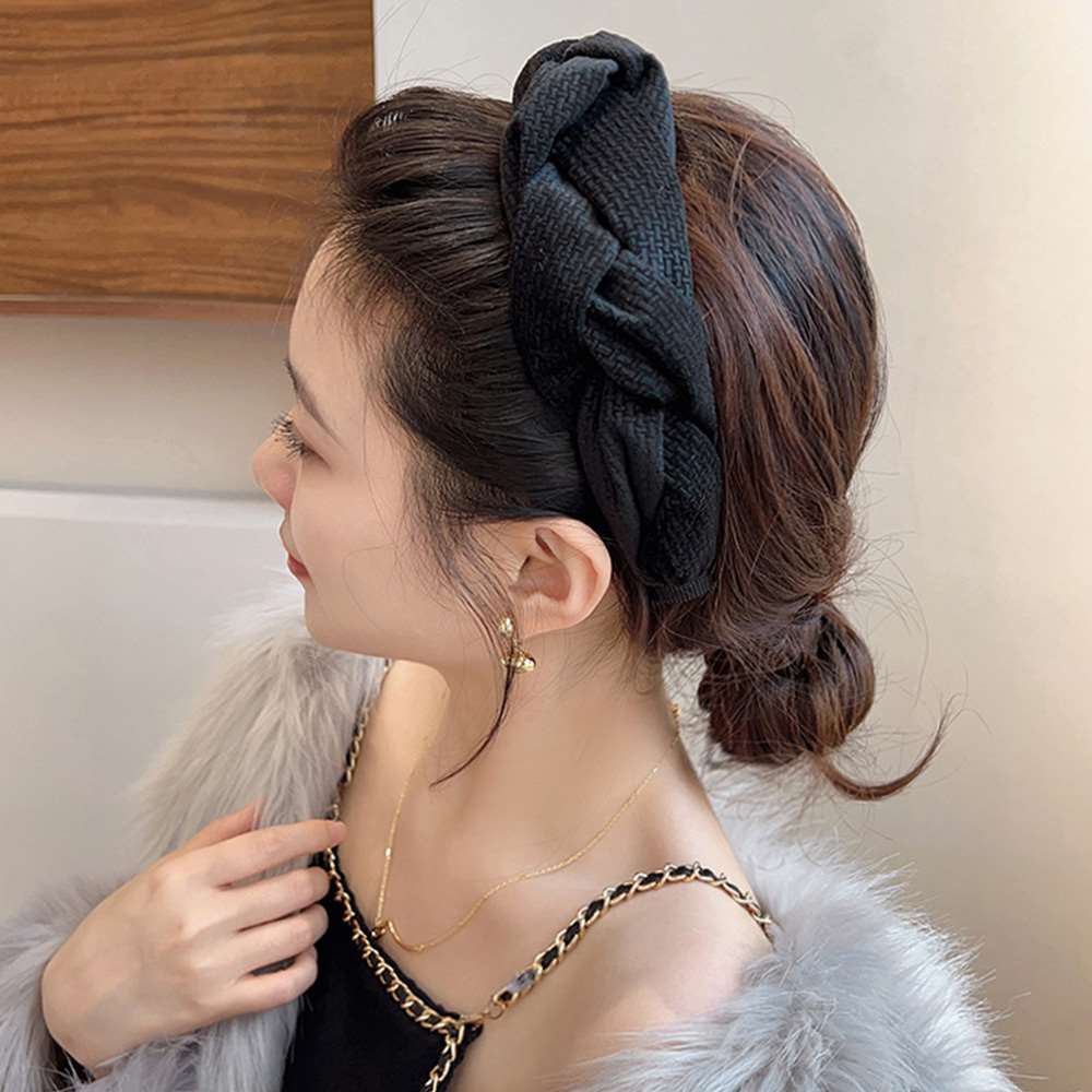 カチューシャ ツイスト ヘアアクセサ  