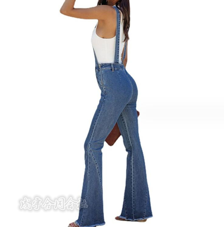 レディース デニムサロペット オーバーオール デニム サロペットパンツ ジーンズ サロペット 着痩せ 可愛い 大人 きれいめ ロング パンツ ワイド カジュアル 