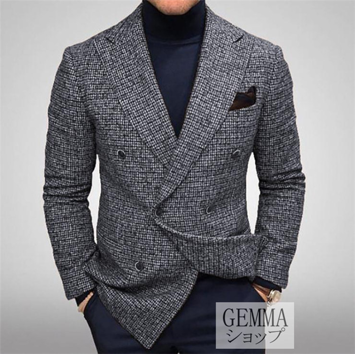 送料無料 ジャケットメンズ 秋冬 裏起毛  