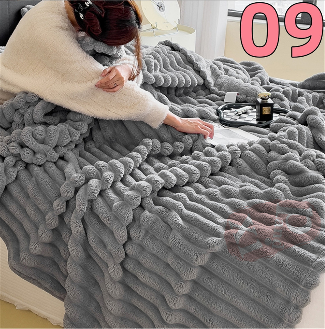毛布 タオルケット ブランケット ひざ掛け 柔らか 防寒 もこもこ 秋冬 掛け毛布 防寒対策 洗える ふわふわ 車用 暖かい 北欧 なめらか おしゃれ 大判 