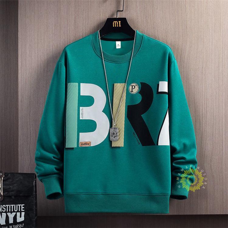 メンズトレーナー 長袖 スウェットトレーナー 丸首 プルオーバー 英字プリント 春服 カジュアル おしゃれ 秋服 トップス 