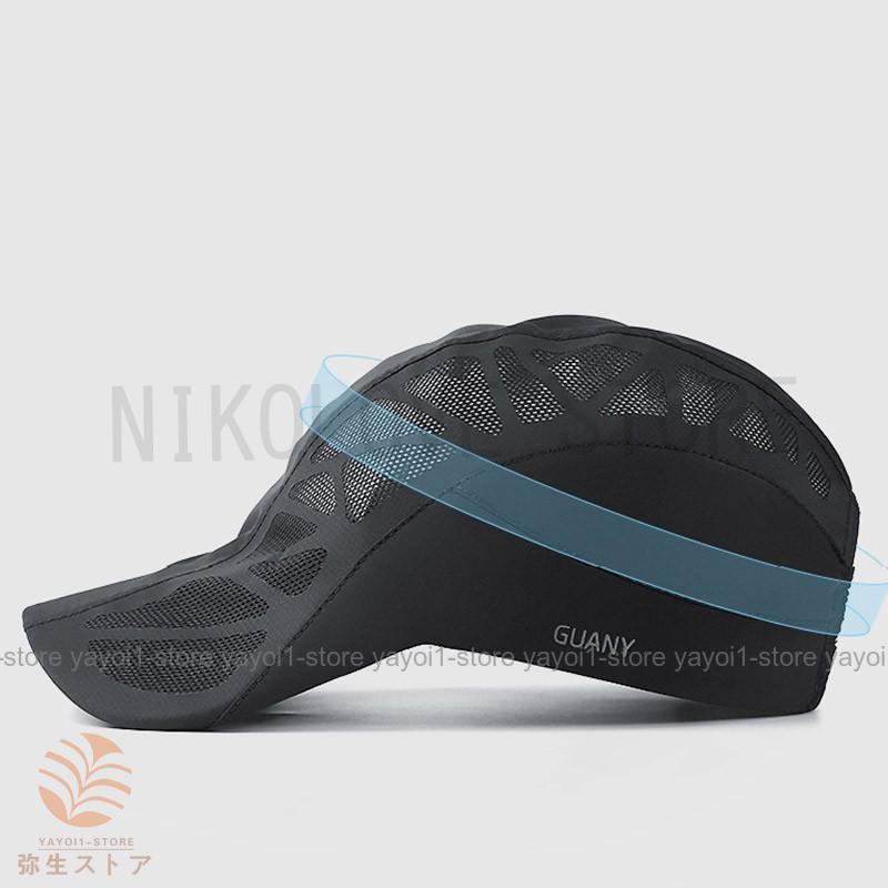 メンズ 日よけ帽子 つば広帽子 キャップ サンバイザー 通気性 ハット 夏用 登山 カジュアル男女兼用 UVカット 大きいサイズ ハンチング 
