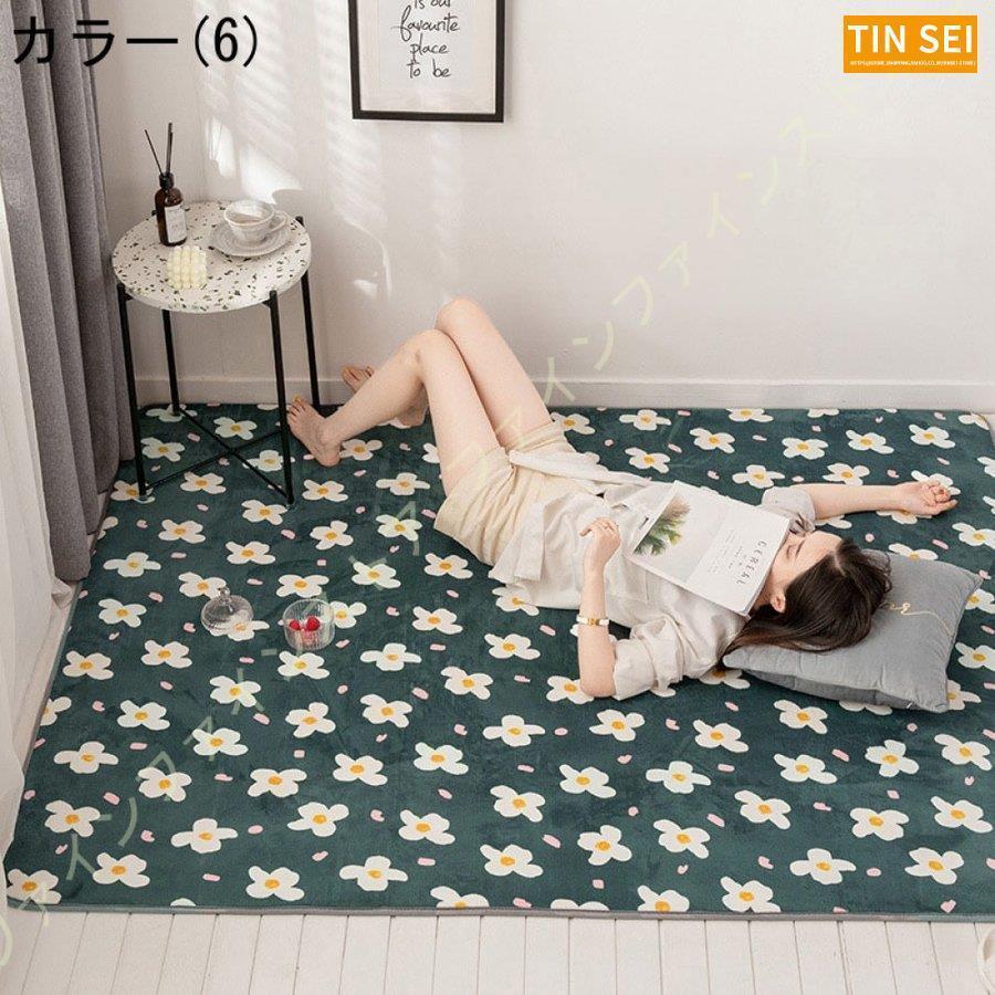 プレイマット ラグ 大きいサイズ 長方形 正方形 子供 アニマル柄 列車 キッズマット 子供部屋 優しい 滑り止めマット 面白い 汽車 マイクロファイバー 洗える 