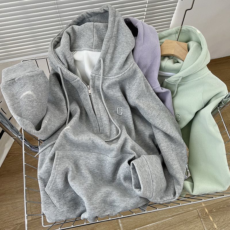 レディース 冬 大きめ トップス 裏起毛 ビッグシルエット フード フーディー カジュアル ロゴ ポッケト付け 