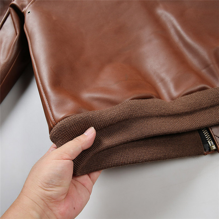 。ジャケット メンズ バイクジャケット 革ジャケット 牛革 防風 レザージャケット ブラウン バイクウエア A2 