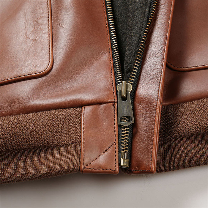 。ジャケット メンズ バイクジャケット 革ジャケット 牛革 防風 レザージャケット ブラウン バイクウエア A2 