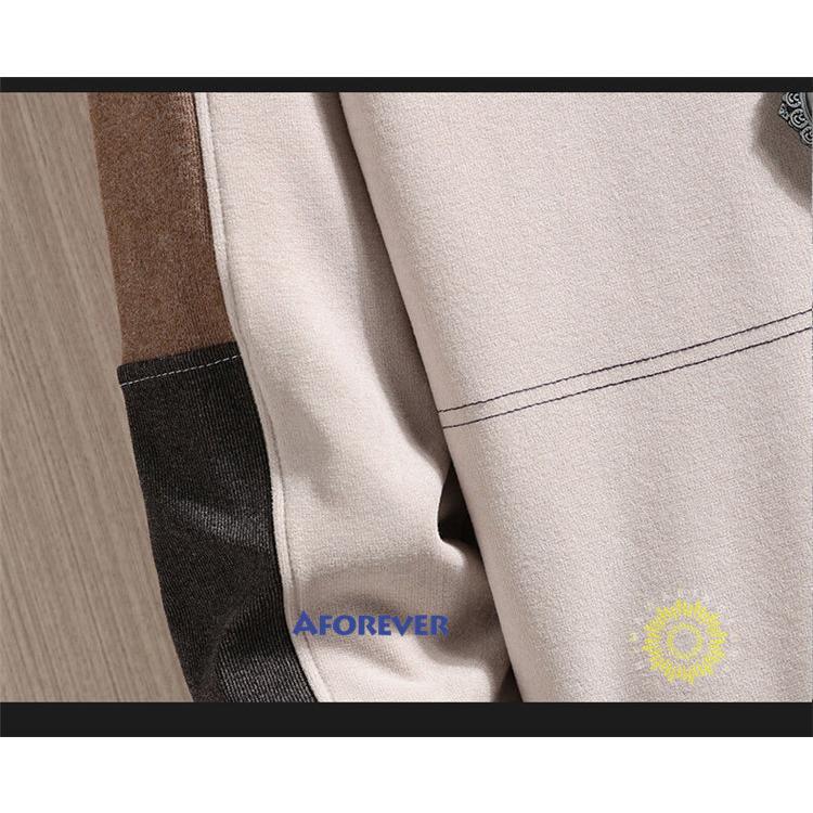 トレーナー メンズ 長袖 プルオーバー クルーネック カラー切替 スウェットシャツ 長袖トレーナー カジュアル トップス 秋服 