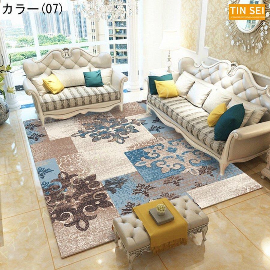 ラグ カーペット 北欧 滑り止め付き 2畳 3畳 洗える 防水 おしゃれ 防音 かわいい 防臭 花柄 防ダニ コンパクト オールシーズン ホットカーペット対応 